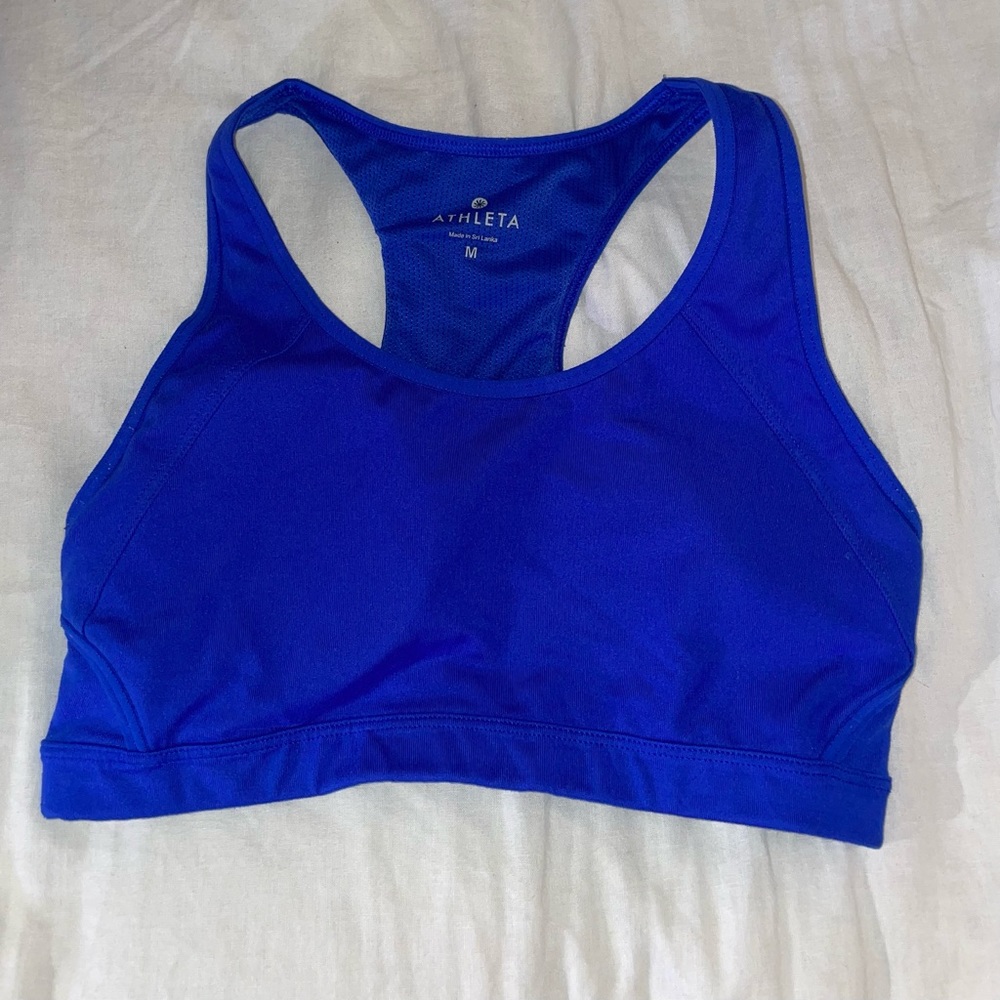 ATHLETA - blue sports bra